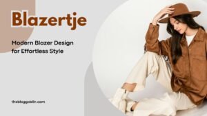 Blazertje: Modern Blazer Design for Effortless Style